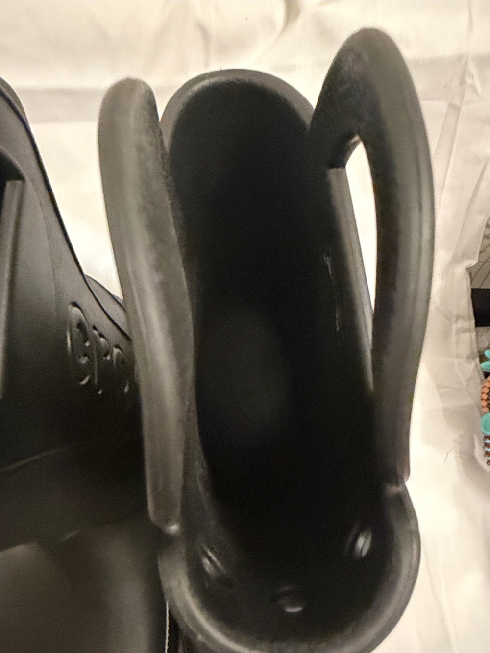CROCS Women’s Black Rain Boots with Easy Grip Handles - Picture 6 of 9